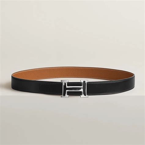 92150119100632 hermes|Brush belt buckle & Reversible leather strap 32 mm.